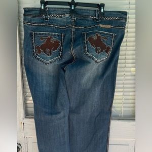 Cowgirl Tuff Wild & Wooly ReRide jeans